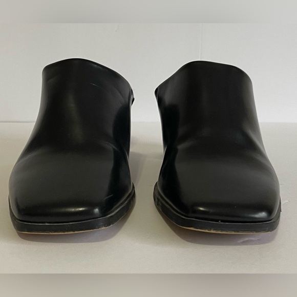 Women’s Chunky Stacked Heel Mules. - Picture 2 of 6